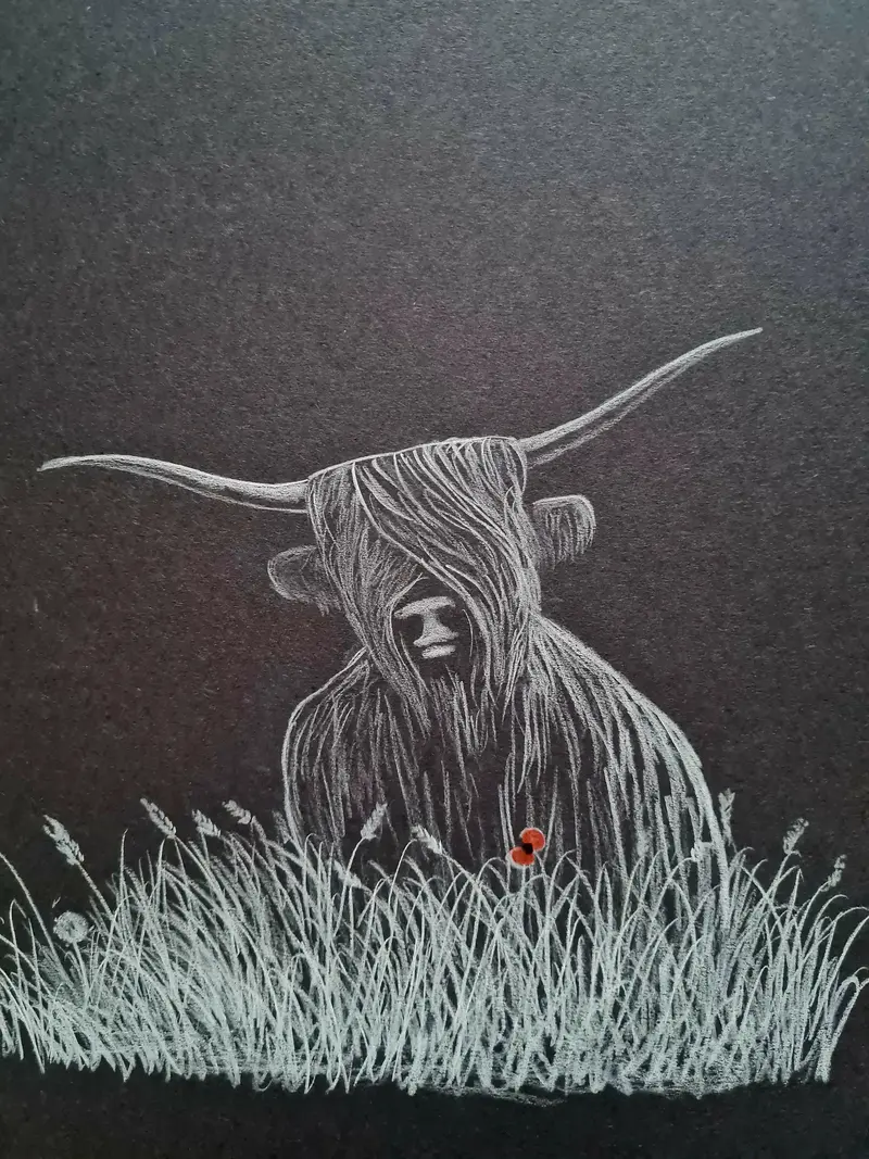 U642 Original Polychromo — 'Connor Coo' Character Study 1