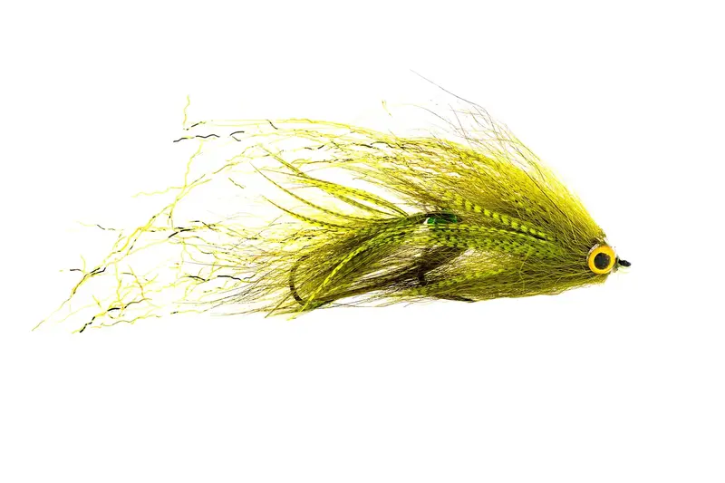 Umpqua Baby Swim Coach Craven’S Olive Fly Pack – 3-Count 1