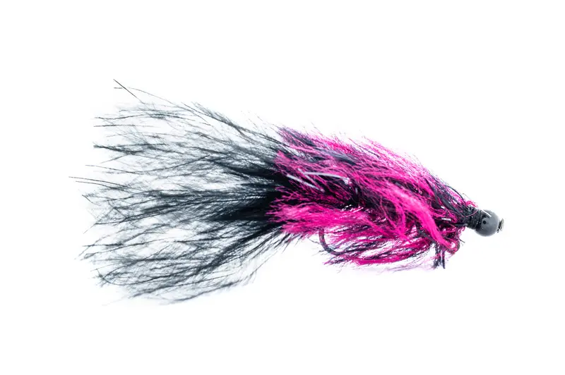 Umpqua Balanced Swim Leech Fly – Black, 3-Pack 1
