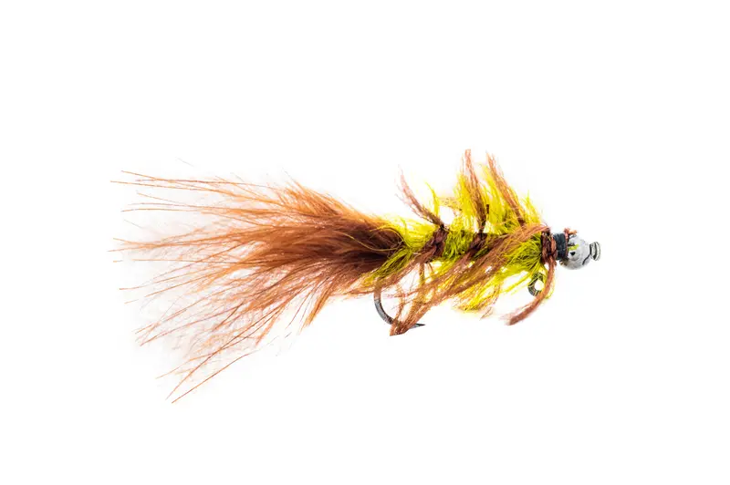 Umpqua Balanced Swim Leech Fly – Brown, 3-Pack 1