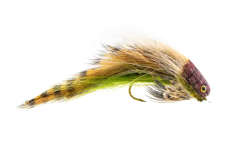 Umpqua Danny Boy Sculpin – Olive Streamer, 3-Pack 1