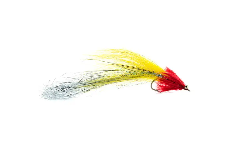 Umpqua Flashtail Whistler Fly In Red & Yellow – 3-Pack 1