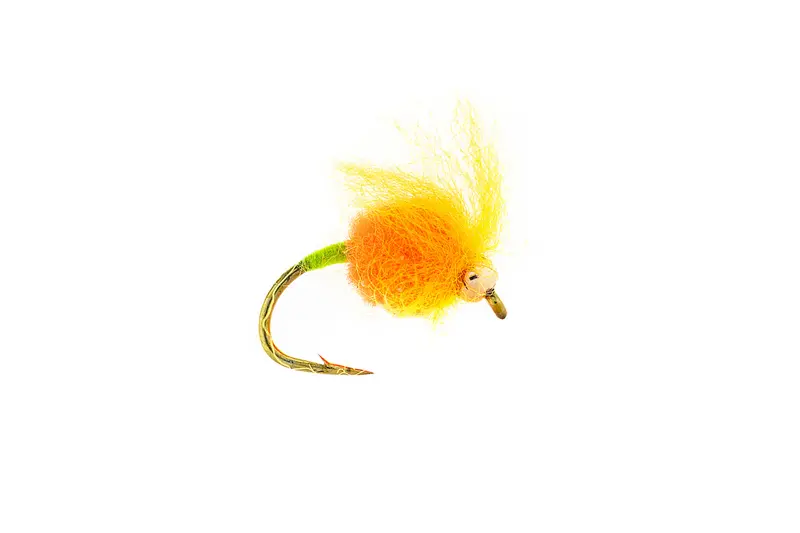 Umpqua Gorman'S Bead Head Fluorescent Orange Egg Fly – 3-Pack 1