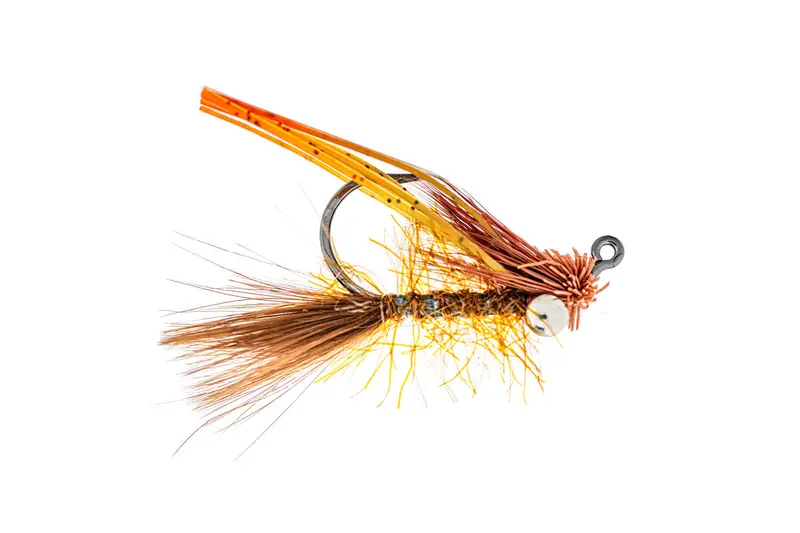 Umpqua Great Carpholio Jig – Brown Finish (3-Pack) 1