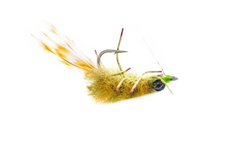 Umpqua Improved Merkin Pattern – Olive & Tan, 3-Pack 1