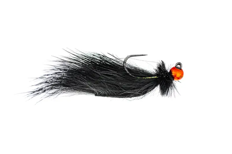 Umpqua Mayer’S Mini Leech Jig Radiant – Black/Orange, 3-Pack 1