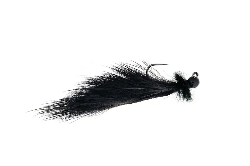 Umpqua Mini Jig Leech Black Fly – 3-Pack 1