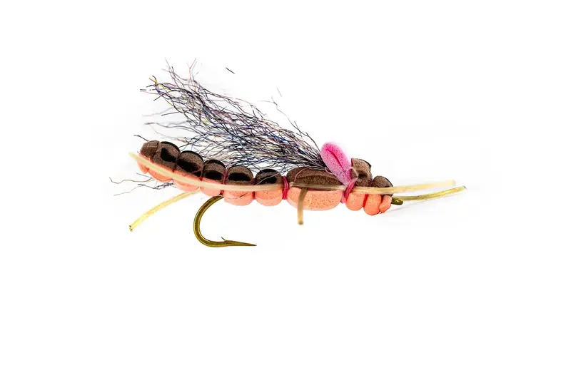 Umpqua Morningwood Hopper Dry Fly – Peach, 3-Pack 1
