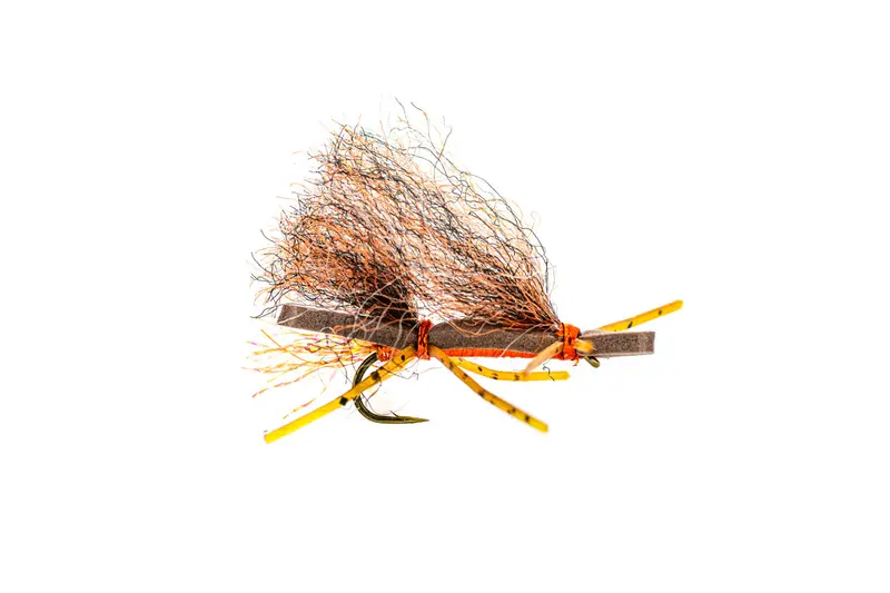 Umpqua Naked Chubby Fly – Orange, 3-Pack 1