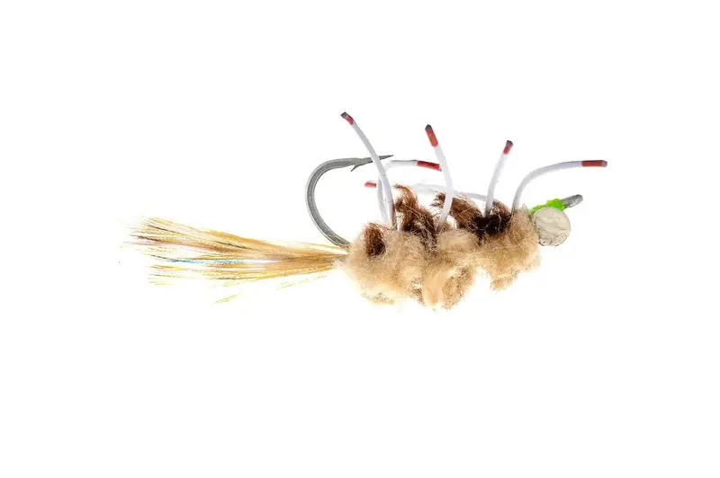Umpqua Permit Crab Saltwater Fly – Realistic Profile (3-Pack) 1