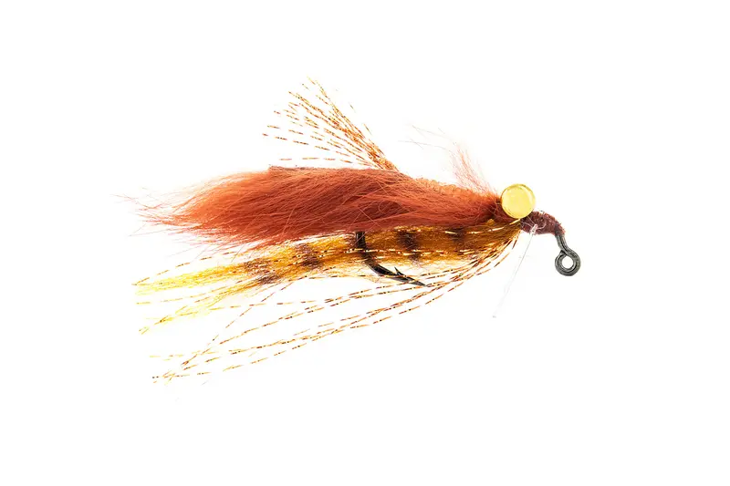 Umpqua Redfish Scampi Rust Fly – 3-Pack 1