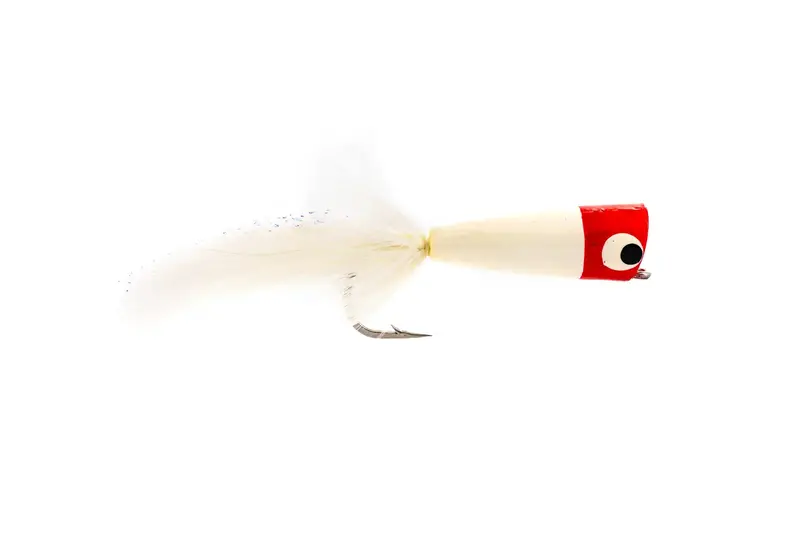 Umpqua Saltwater Popper Variant – Red & White, 3-Pack 1