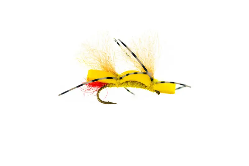 Umpqua Silvey Chubby Sally Yellow Streamer Fly – 3-Pack 1