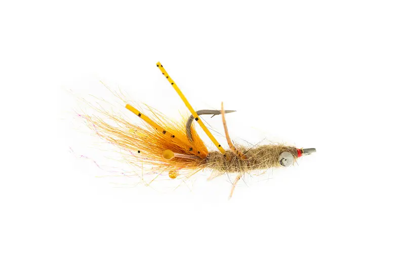 Umpqua Spawning Mantis Egg Pattern – Tan/Orange Blend (3-Pack) 1