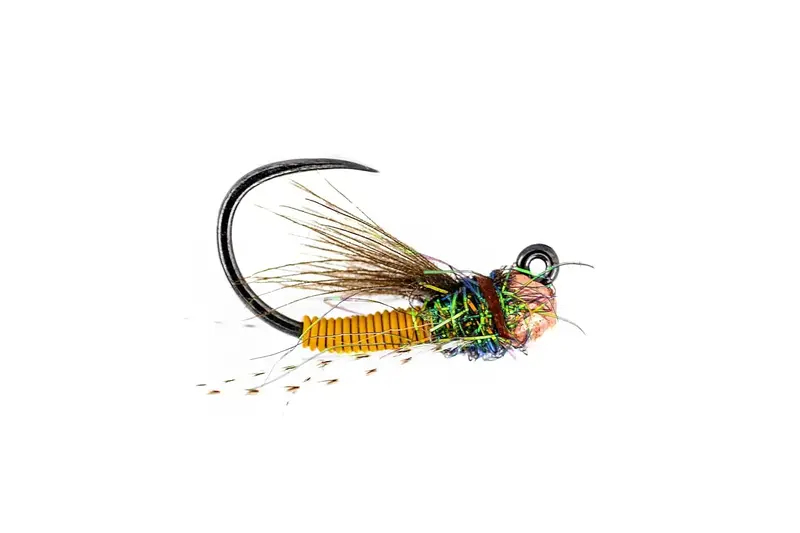 Umpqua Sweetmeat Caddis Doctor’S Tangerine Fly Pack – 3-Count 1