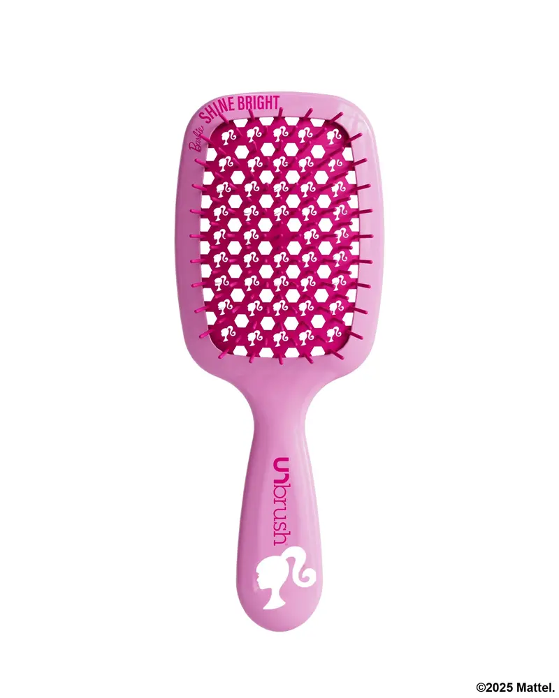 Unbrush Full-Size Barbie Hair Brush – Pink Bright Shine 1