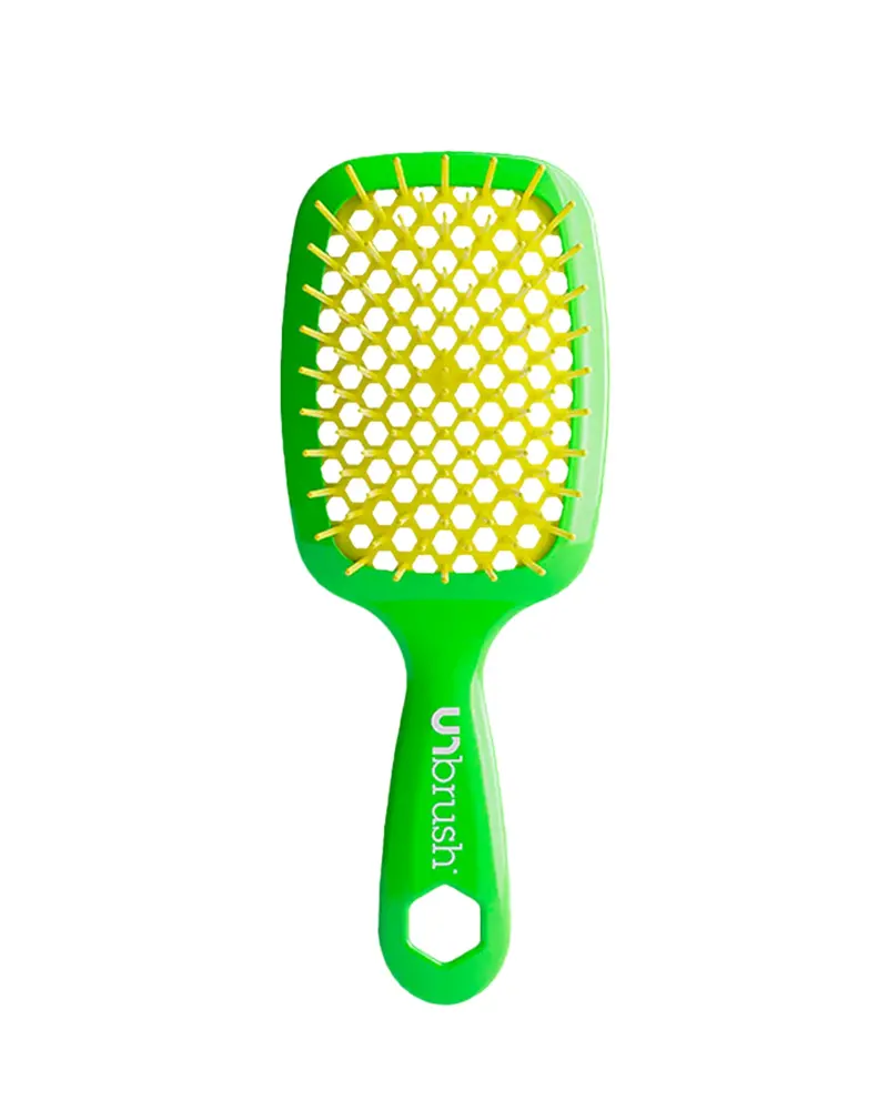 Unbrush Neon Lemon Lime Detangling Hair Brush 1