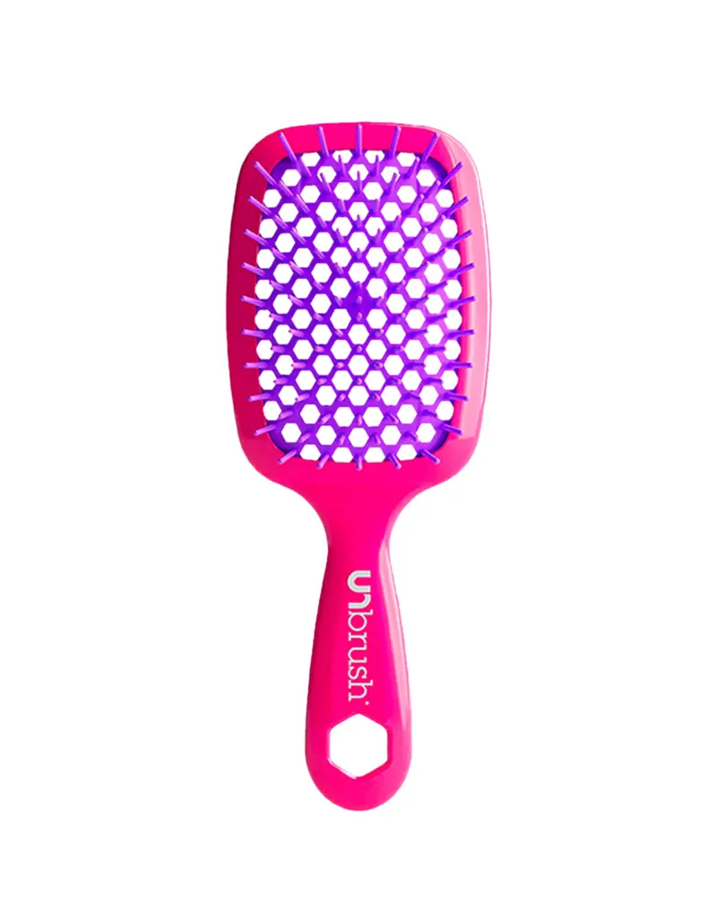 Unbrush Neon Pink Burst Detangling Hair Brush 1