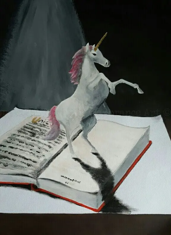 Unicorn Story Giclée Print – Open Edition Illustration 1
