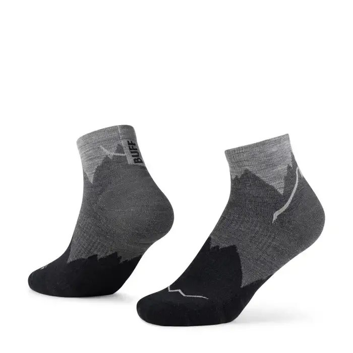 Unisex Buff Lightweight Merino Wool Quarter Socks 1