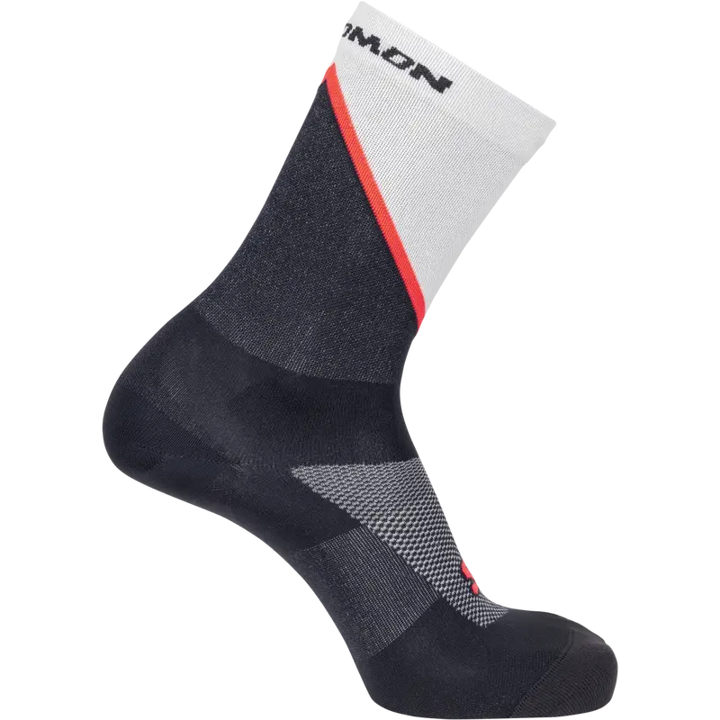 Unisex Salomon Pulse Crew Socks – Icicle Colorway 1