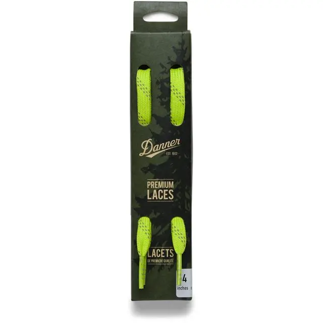 Unisex Trail 2650 Replacement Laces – Reflective Flo Green 1