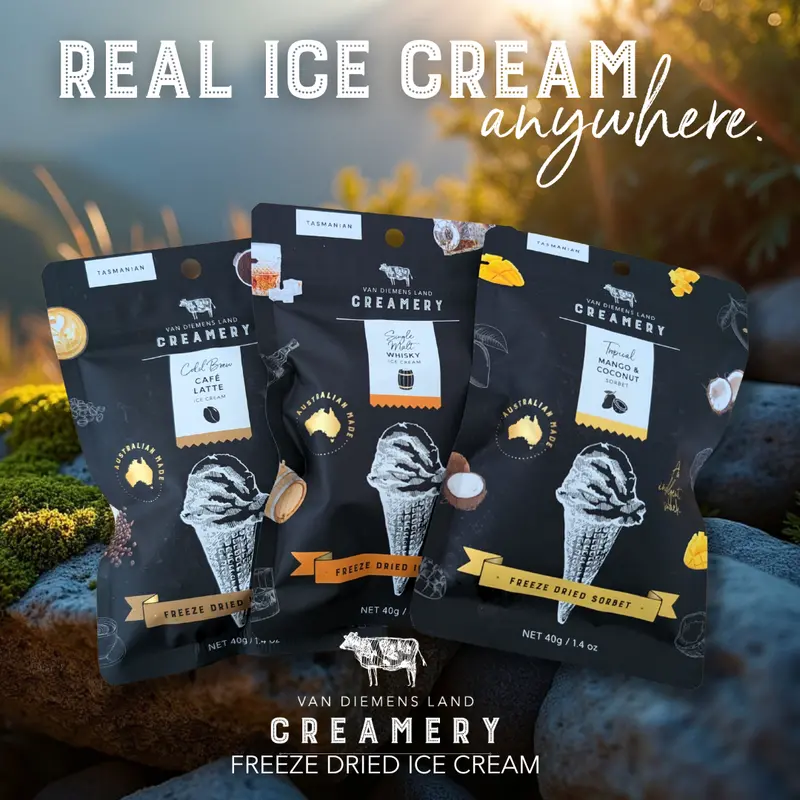 Van Diemen’S Land Creamery Freeze-Dried Dessert Variety Pack 1