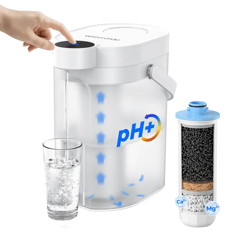 Waterdrop Ed11L Alkaline Electric Water Pitcher With 6-Stage Rapid Filtration 1