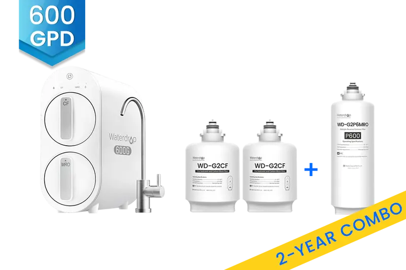 Waterdrop G2P600 Refurbished Ro System – Certified Pre-Owned With 2-Year Filter Kit 1
