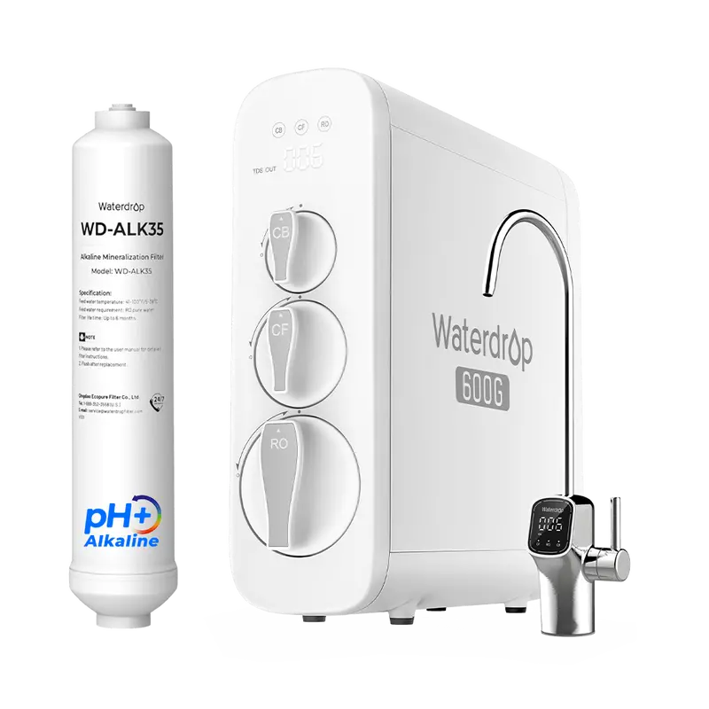Waterdrop G3P600 Alkaline Ro System – 600-Gpd Undersink Purifier 1