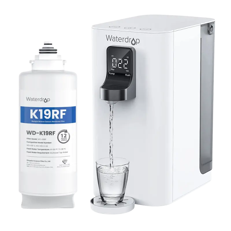 Waterdrop K19 Ro Water Filter Unit – Includes Bonus K19Rf Replacement Cartridge 1