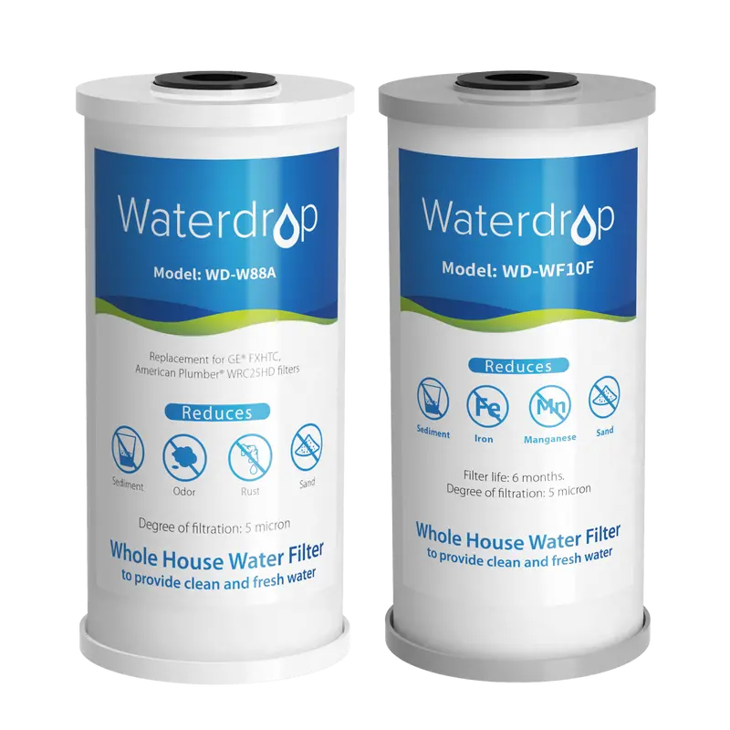 Waterdrop Wd-Wf10-Fg Replacement Filter For Whf21-Fg Whole-House System – Iron & Manganese Reduction 1