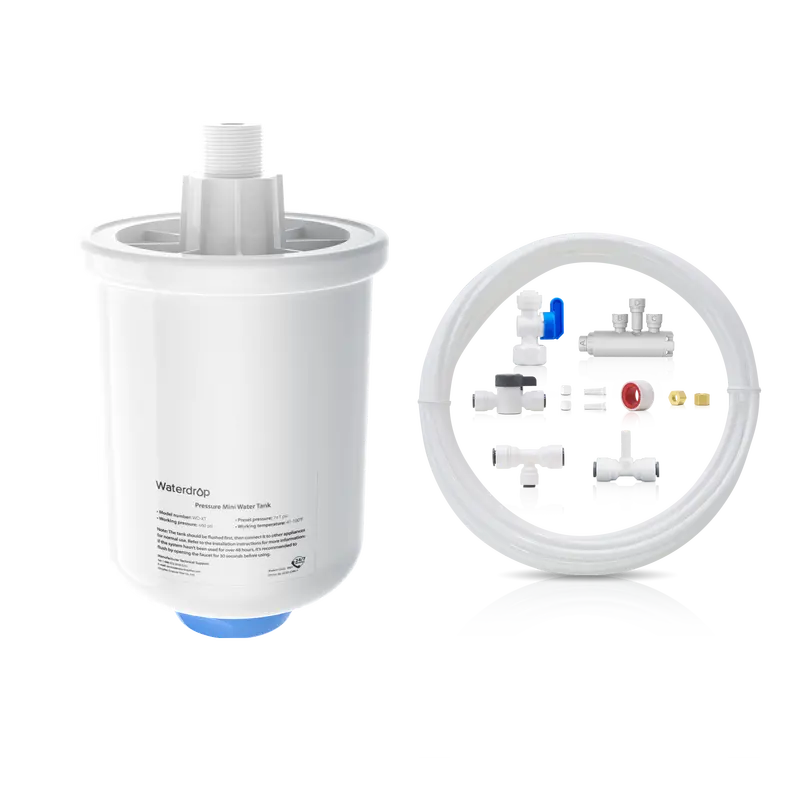 Waterdrop Wd-Xt Pressure Tank For X-Series Ro Systems – Refrigerator-Compatible 1