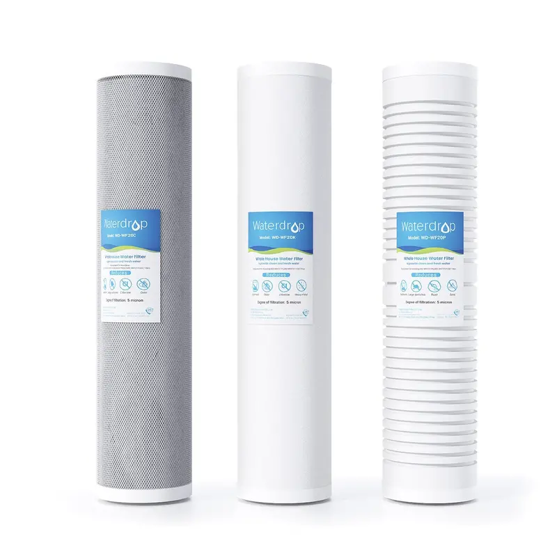 Wd-Wf20Pg Replacement Cartridge For Waterdrop Wd-Whf3T-Pg Whole House Filtration System 1