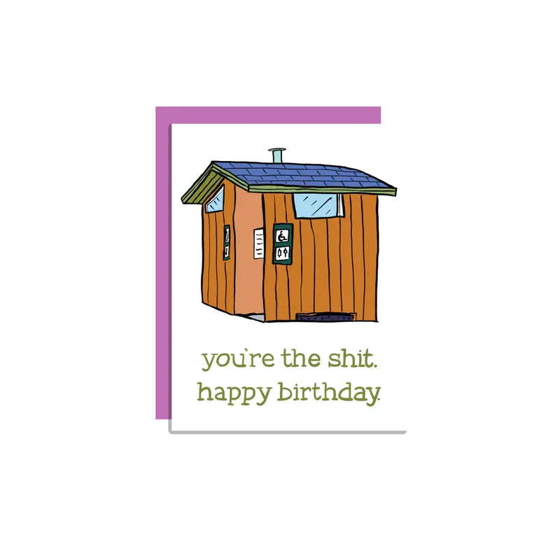 Wild Lettie Good S#!T Bold Statement Greeting Card 1