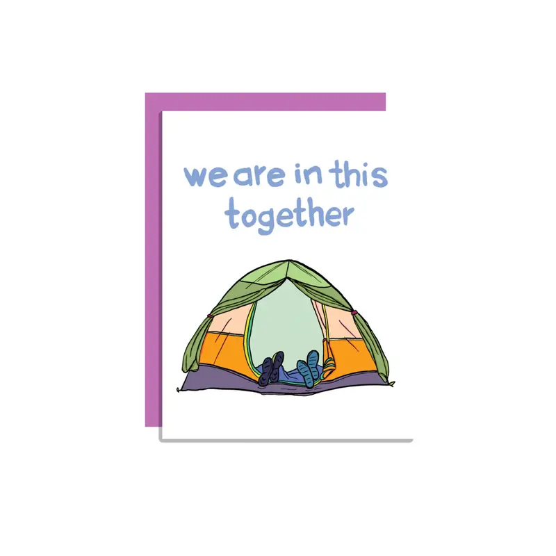 Wild Lettie In This Together Teamwork Greeting Card 1