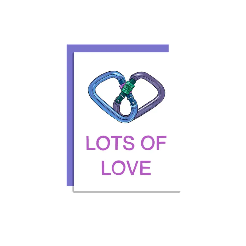 Wild Lettie Lots Of Love Sentimental Greeting Card 1