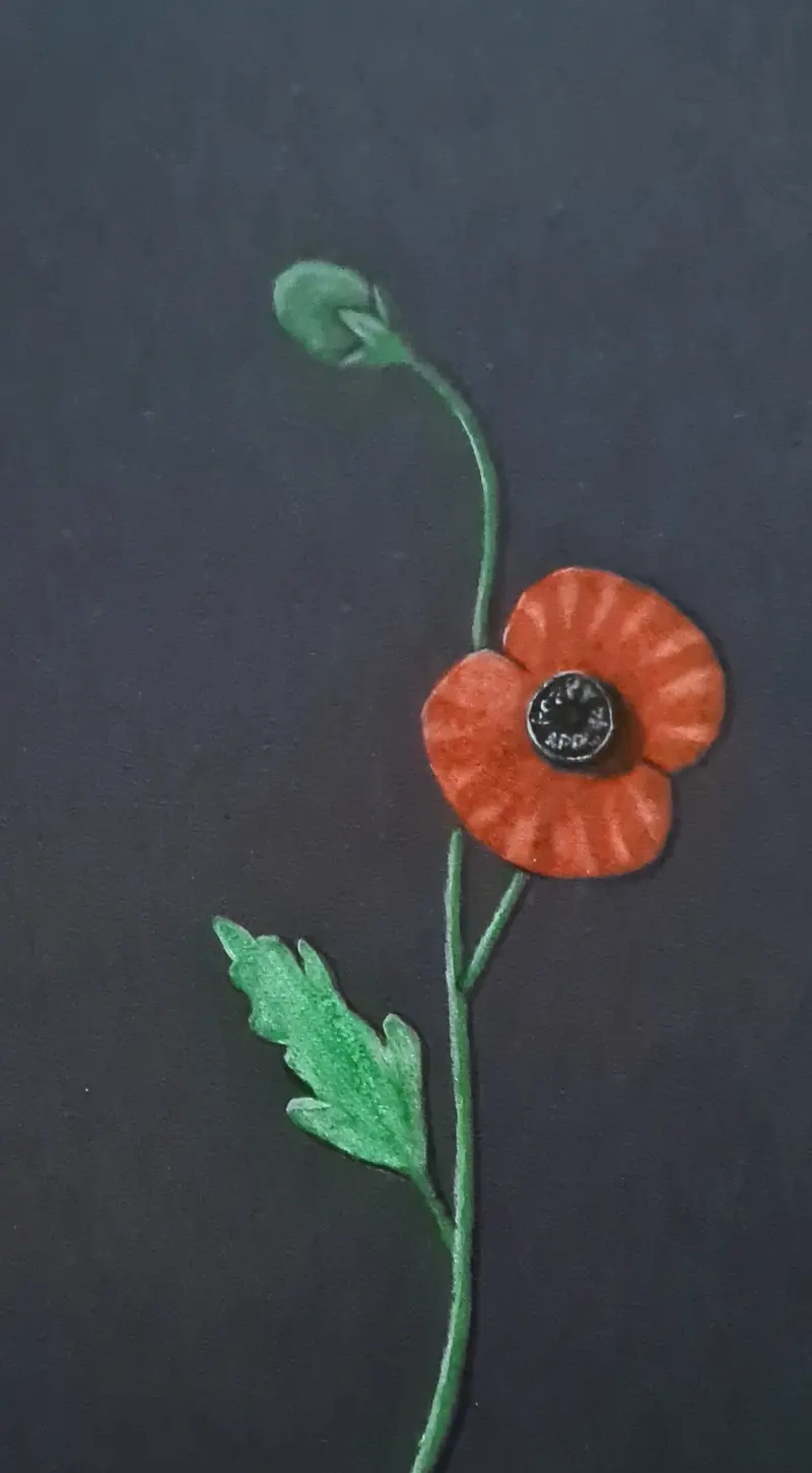 Wildlife-Themed Polychromo: 'Wild Poppy' 1
