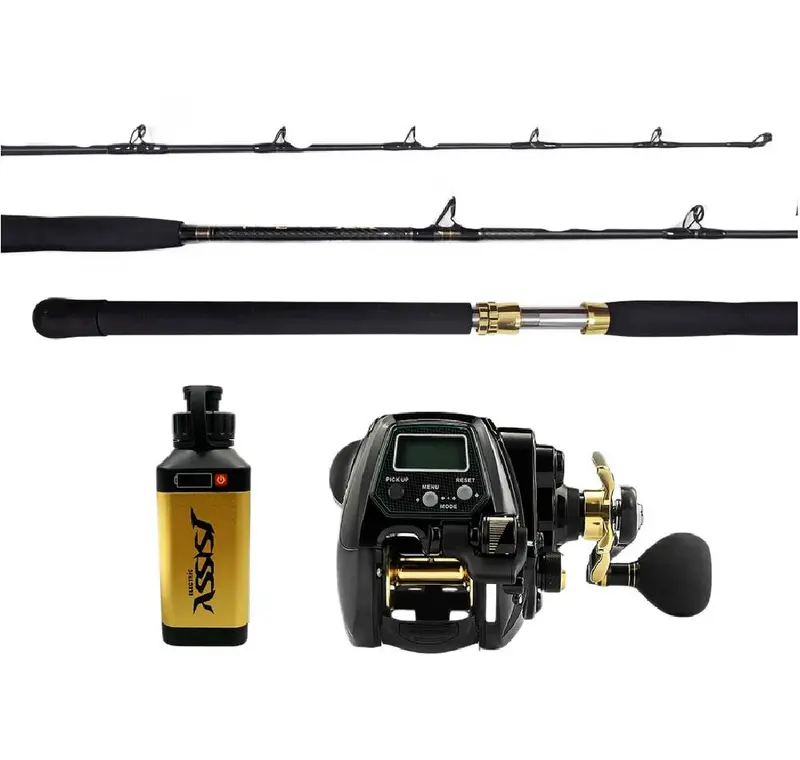 Wilson Live Fibre Pe 2–4 Assist Reel Combo With 3.5Ah Battery Kit 1