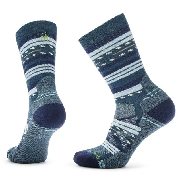 Women’S Hike Margarita Crew Socks – Breathable & Moisture-Wicking 1