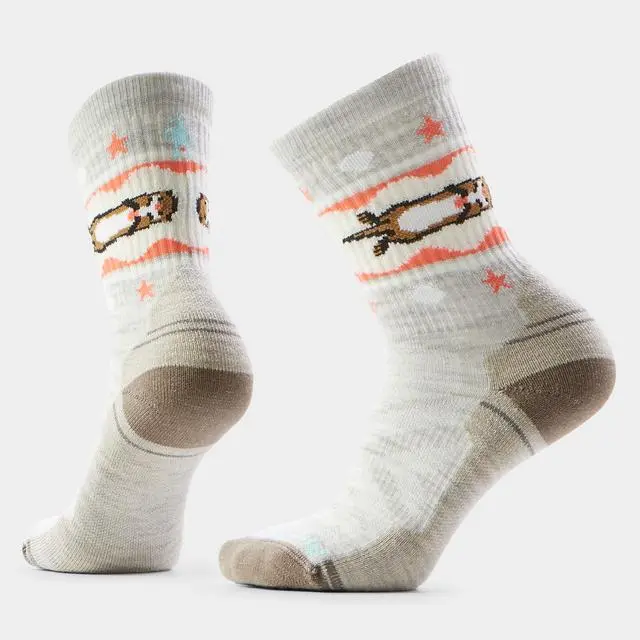 Women'S Hike Otter Float Crew-Length Hiking Socks 2