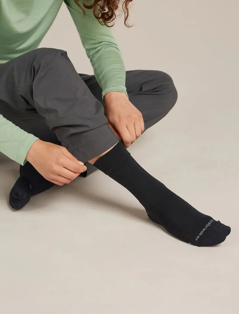 Women'S Icebreaker Merino Hike+ Liner Crew Socks 1