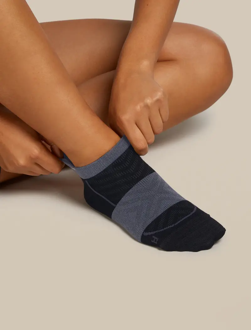 Women'S Icebreaker Merino Run+ Ultralight Micro Running Socks 1