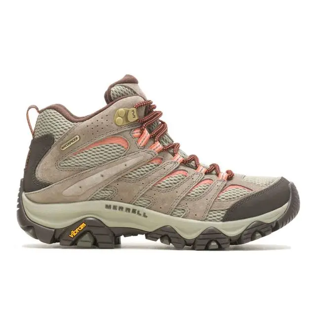 Women’S Moab 3 Mid Waterproof Hiking Boot – Ankle Support & Breathability