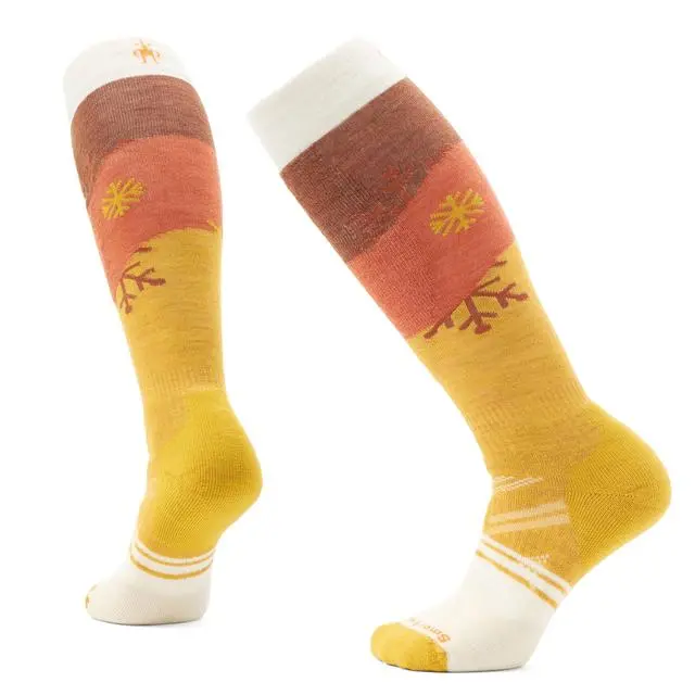 Women'S Snowpocalypse Ski Socks – Bold Graphic Over-The-Calf Design 1