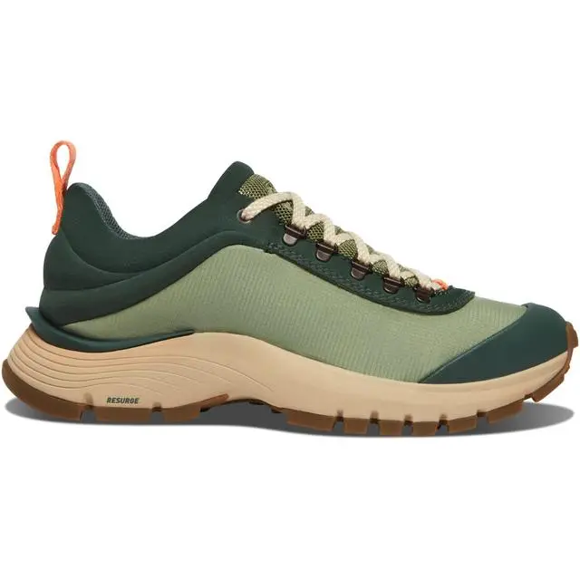 Women’S Trail Trainer Hiking Shoes – Oil Green & Jungle Green 1