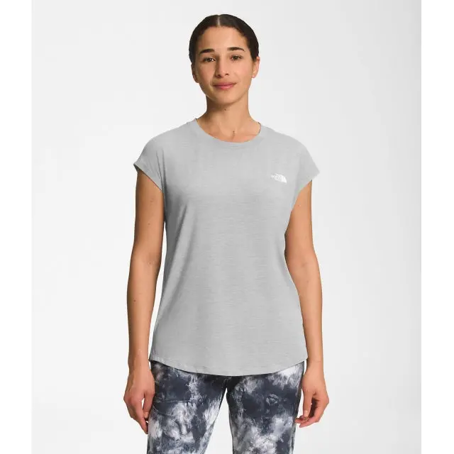Women’S Wander Slit-Back Short-Sleeve Top 1