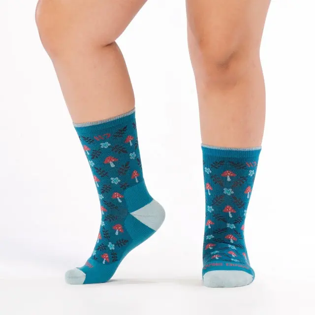 Women'S Wildwood Pattern Cushioned Crew Socks 1