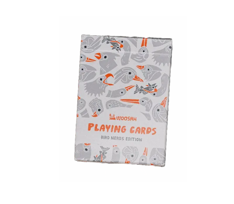 Woosah Outfitters Bird Nerd Playing Cards – Ornithology-Themed Deck 1