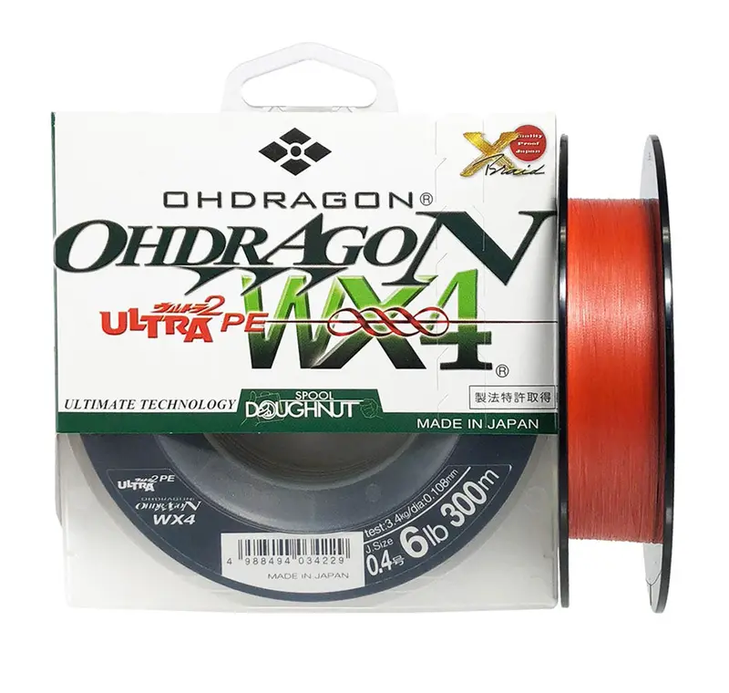 Ygk Oh Dragon Ultra Pe Wx4 300M Premium Braided Line 1